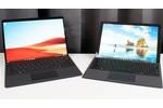Microsoft Surface Pro X and Microsoft Surface Pro 7