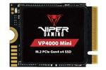 Patriot Viper Gaming VP4000 Mini 1TB M2 2230 PCIe Gen4 SSD