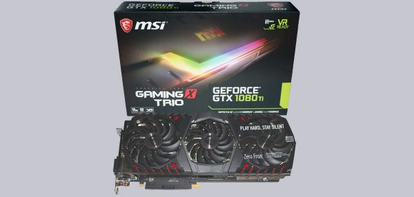 MSI GeForce GTX 1080 Ti Gaming X Trio Video Card