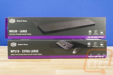 Cooler Master WR530 Wrist Rest and MP510 Mouse Pad