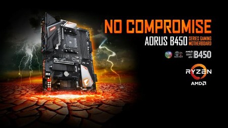 Gigabyte B450 AORUS Mainboard Serie