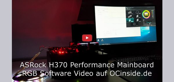 ASRock H370 Performance Polychrome RGB Software