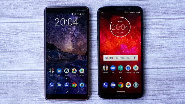 Motorola Moto Z3 Play und Nokia 7 Plus