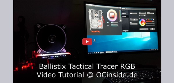 Ballistix Tactical Tracer RGB MOD Software