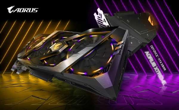 Gigabyte Aorus GeForce RTX 2080 Grafikkarten