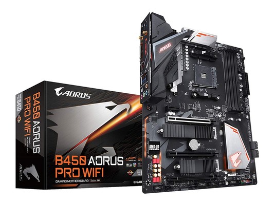 Gigabyte Aorus B450 Pro WiFi Motherboard