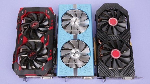 Sapphire PowerColor und XFX RX 590 Grafikkarten