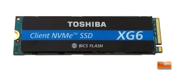 Toshiba XG6 1TB NVMe SSD