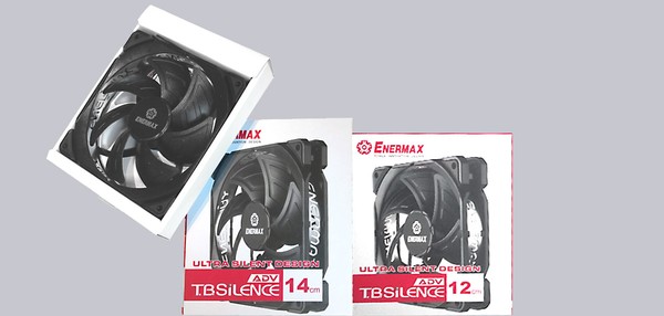 Enermax TB Silence ADV 120 und Enermax TB Silence ADV 140 Lüfter