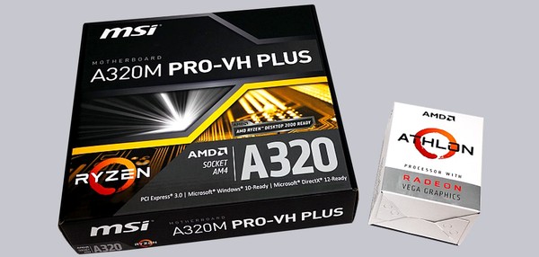 MSI A320M Pro-VH Plus Mainboard