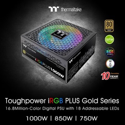 Thermaltake Toughpower iRGB PLUS Gold Series TT Premium Edition