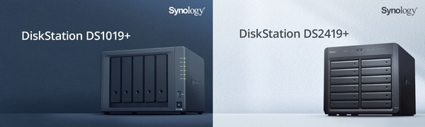 Synology DS1019 und DS2419 NAS