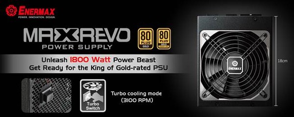 Enermax MaxRevo 1800W PSU