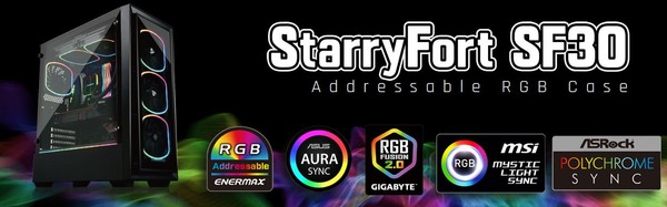 Enermax Starryfort SF30 RGB Gaming Tower