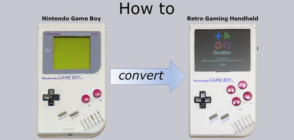 Nintendo Game Boy as Retro Gaming Handheld DIY