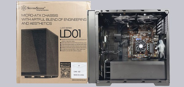 SilverStone Lucid LD01 Gehuse