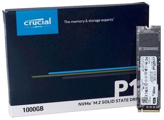 Crucial P1 NVMe SSD