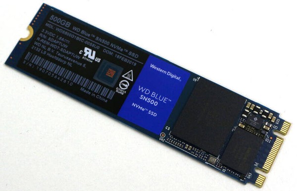 Western Digital WD Blue 512GB M2 NVMe SSD