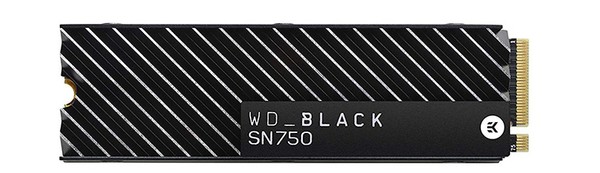 WD Black SN750 NVMe 1TB Heatsink SSD