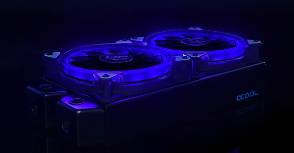 Alphacool Eiszyklon Aurora RGB LT Fan