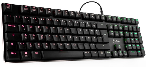 Sharkoon PureWriter RGB Tastatur