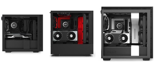 NZXT H210 H210i H510 H510i H710 und H710i