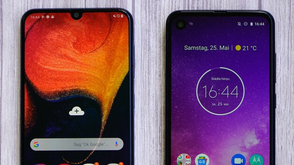 One Vision und Galaxy A50