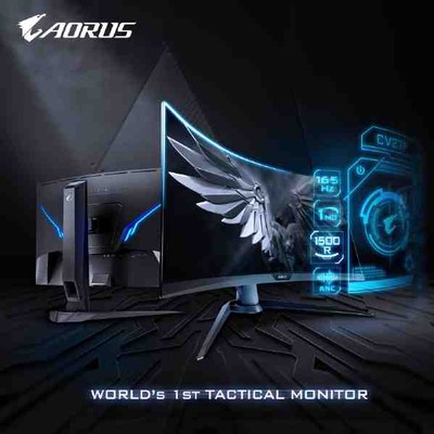 Gigabyte Aorus CV27F Curved Tactical Gaming Monitor