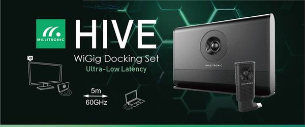 Millitronic MG360 Hive WiGig Docking set