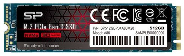 ilicon Power P34A80 PCIe 3x4 M2 2280 SSD
