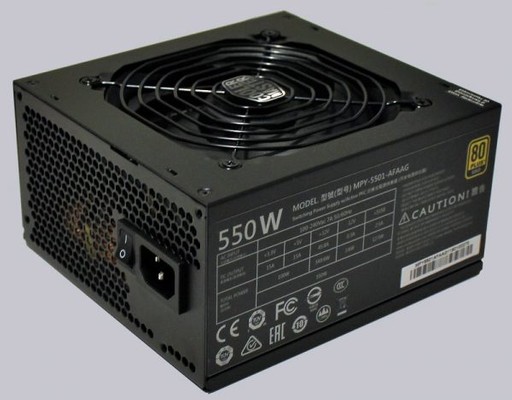 Cooler Master Reactor Gold 550W PSU