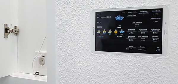 J-Wall Smart Home Zentrale Bauen