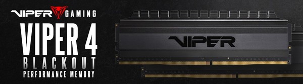 Patriot Viper 4 Blackout DDR4 RAM