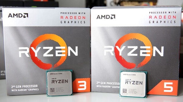 AMD Ryzen 3 3200G und AMD Ryzen 5 3400G