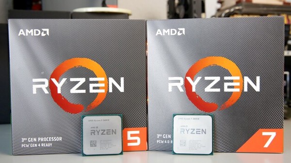 AMD Ryzen 5 3600X und AMD Ryzen 7 3800X
