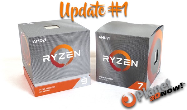 AMD Ryzen 7 3700X und Ryzen 9 3900X Update