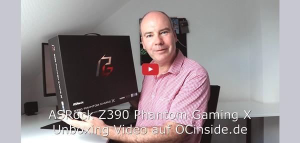 ASRock Z390 Phantom Gaming X Unboxing Video