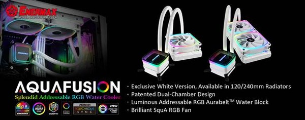 Enermax Aquafusion White ARGB Liquid Cooler