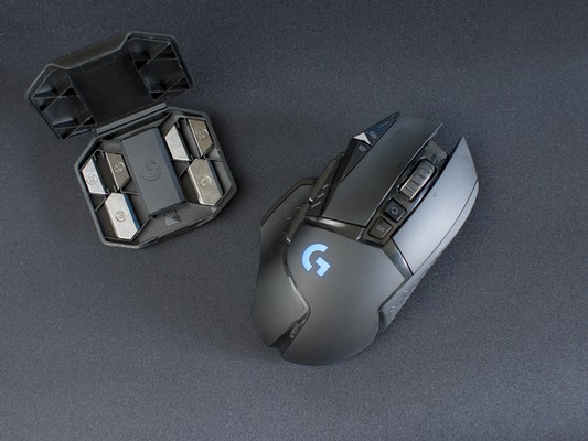 Logitech G502 Lightspeed Maus