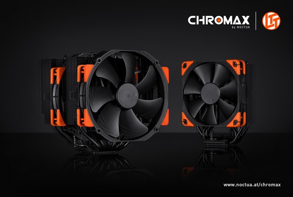 Noctua NH-U12S NH-L9i NH-D15 chromaxblack