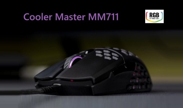 Cooler Master MM711 RGB Gaming Mouse