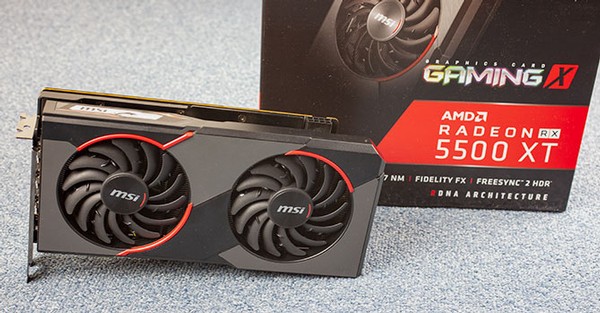 MSI Radeon RX 5500 XT Gaming X 8 GB