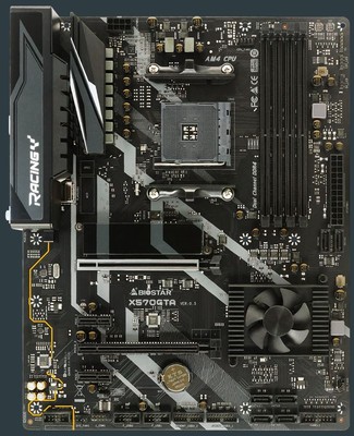 Biostar Racing X570GTA AM4 Motherboard