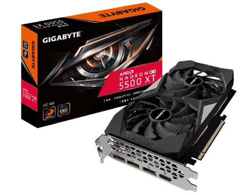 Gigabyte Radeon RX 5500 XT Grafikkarten