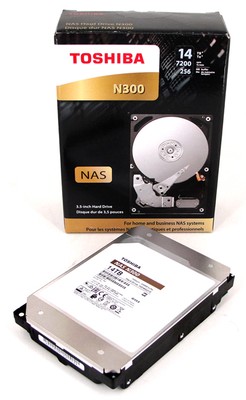 Toshiba N300 und Toshiba X300 14TB HDD