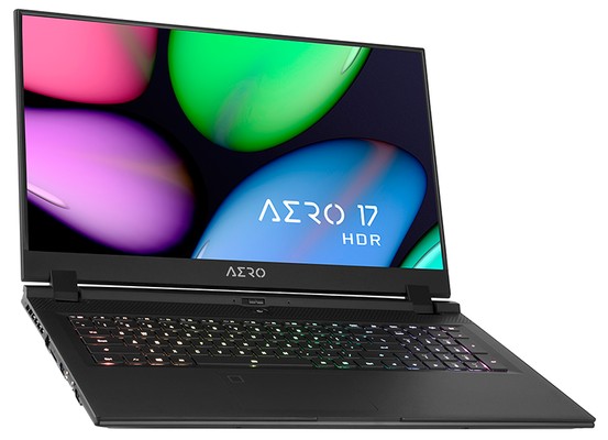 Gigabyte Aero 17 HDR 2020