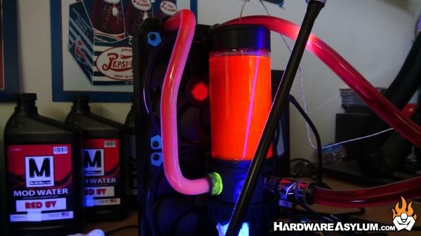 Modwater PC Watercooling Coolant Performance