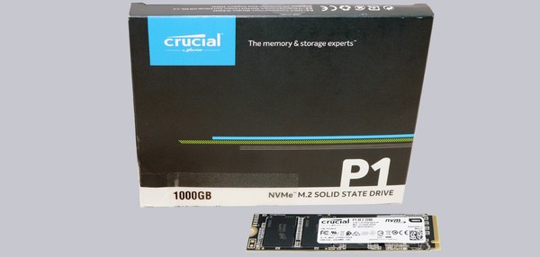 Crucial P1 1TB NVMe M2 SSD