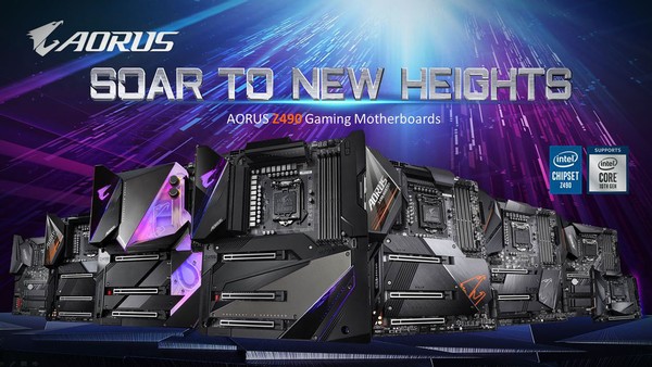 Gigabyte Z490 Aorus Motherboards