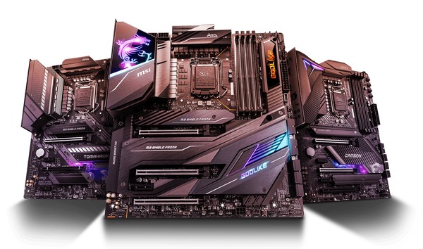 MSI Z490 und B460 Mainboard